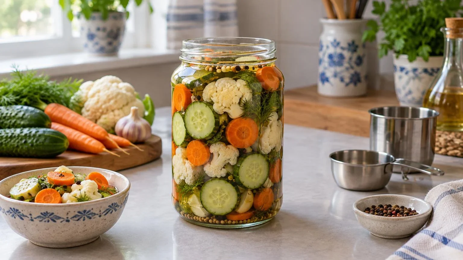 Cum citești o rețetă testată pentru legume marinate înainte să începi