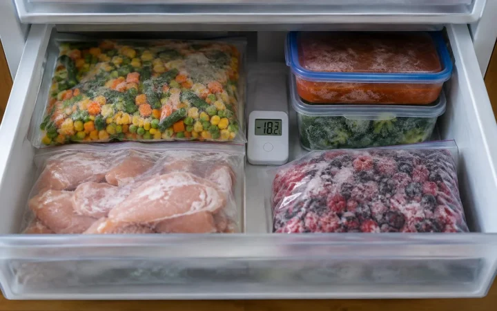 Pană de curent: cum evaluezi alimentele din congelator folosind temperatura