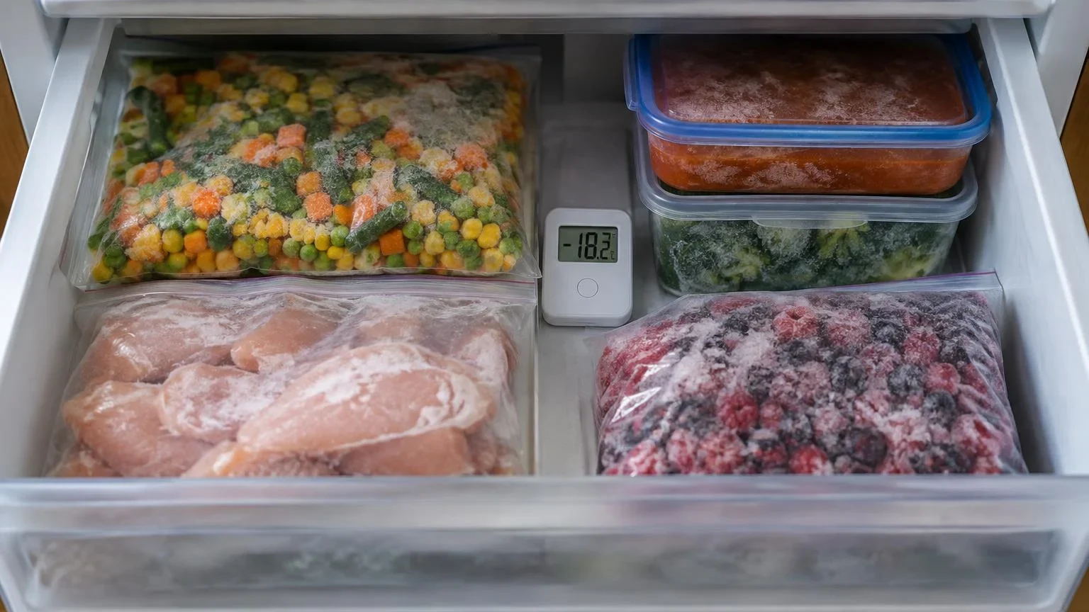 Pană de curent: cum evaluezi alimentele din congelator folosind temperatura